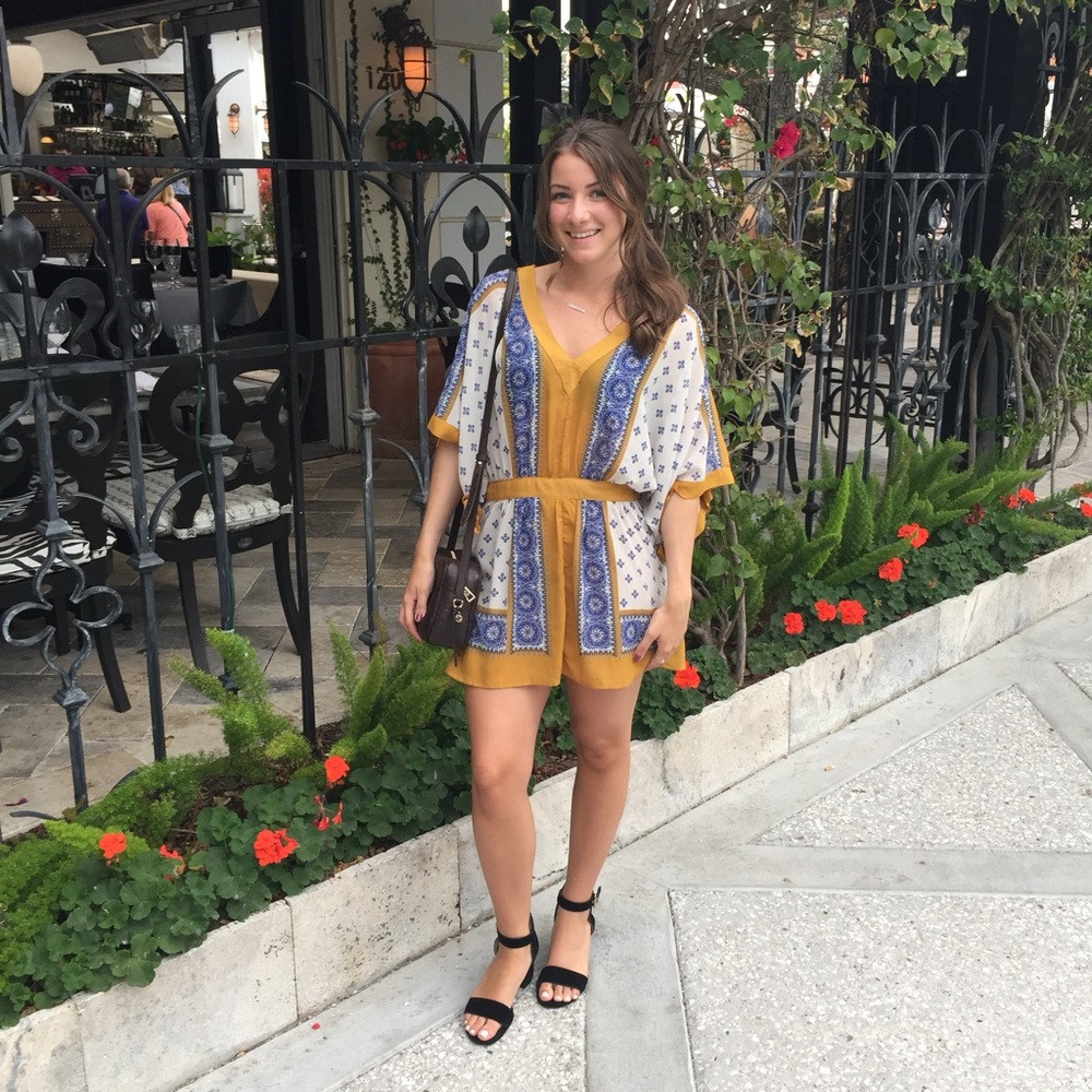 Free People mini cover up dress